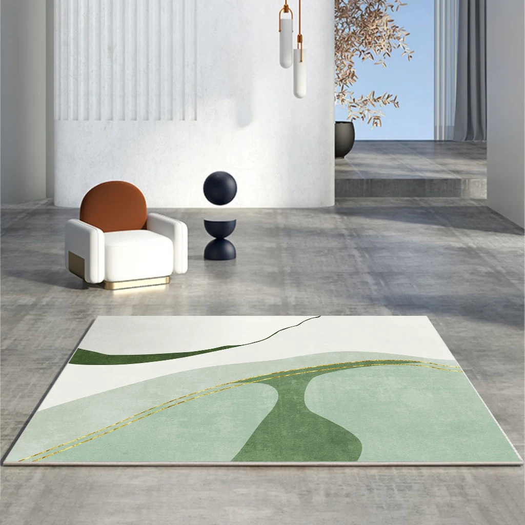 Nordic Minimalist Carpet for Bedroom, Living Room, Kitchen, Non-slip, Dirt-Resistant, Porch Mat, Sofa, Coffee Table Rug