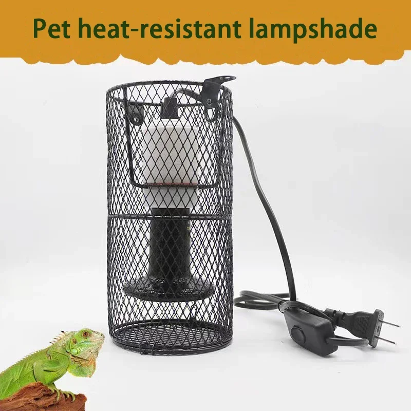 

Reptile Ceramic Lamp Holder with Switch for Heat Lamps: for Pet Cage Heating and Egg Incubators Reptile Heat-proof Heater