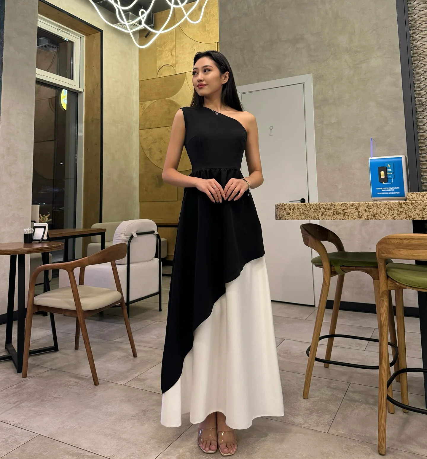 Asastationary-Robe de RhA-ligne pour femme, Robe de soirée noire élégante, Robes d'occasion formelles, Une initiée, Soirée simple, Arabe, Longueur de rinçage