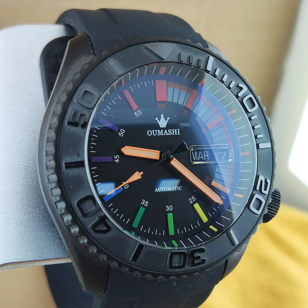 Reloj de pulsera mecánico de lujo para hombre, cronógrafo de acero inoxidable de la mejor marca, caja 007, nh35, movimiento de cristal de zafiro, nuevo