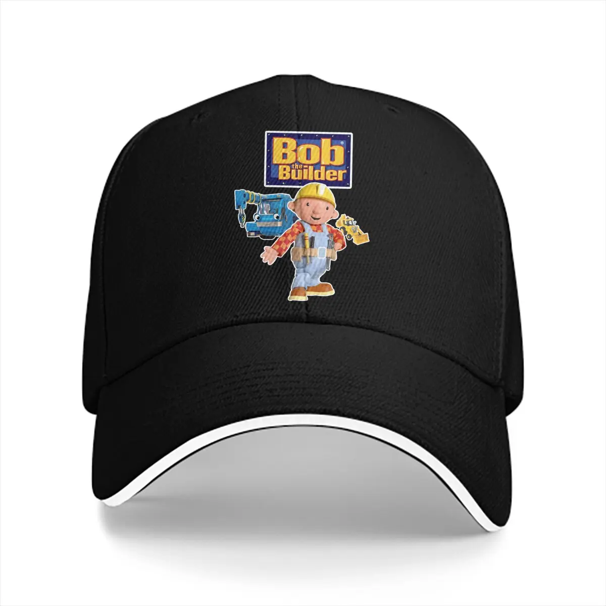 

Abstract Classic Baseball Cap Men Hats Visor Protection Snapback Bob The Builder Cartoon Gifts Caps