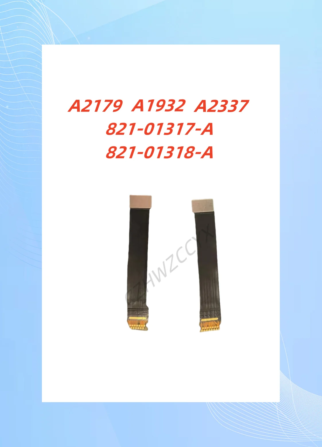 Replacement Left and Right LCD LED Display Backlight Cable for A1932 A2179 A2337 2018 2019 2020 year