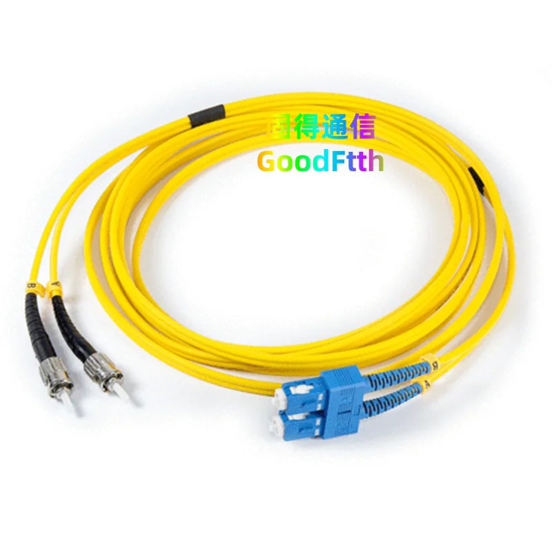 

Патч-корд SC-ST ST-SC SM Duplex, кабель-перемычка GoodFtth