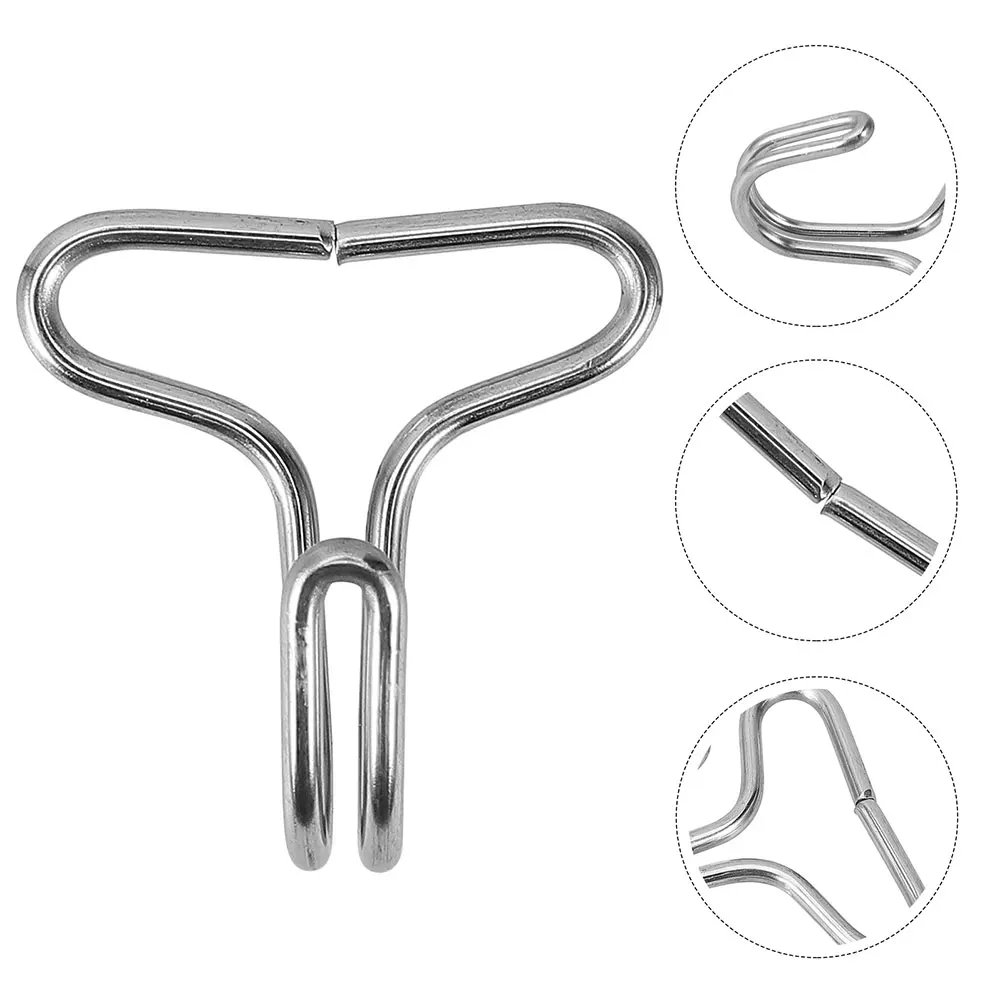 

100pcs Stainless Steel Hooks Car Seat Organizer Hooks Heavy Duty Car Accessories Hanger Seat Cover Clips Storage Hook For Suv