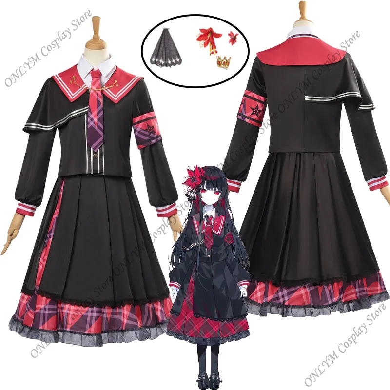 

Nikaidō Hiro Cosplay Costume JK Uniform にかいどう ヒロ Cosplay Outfits The Witch's Trial of Magical Girls Cosplay Halloween Costume