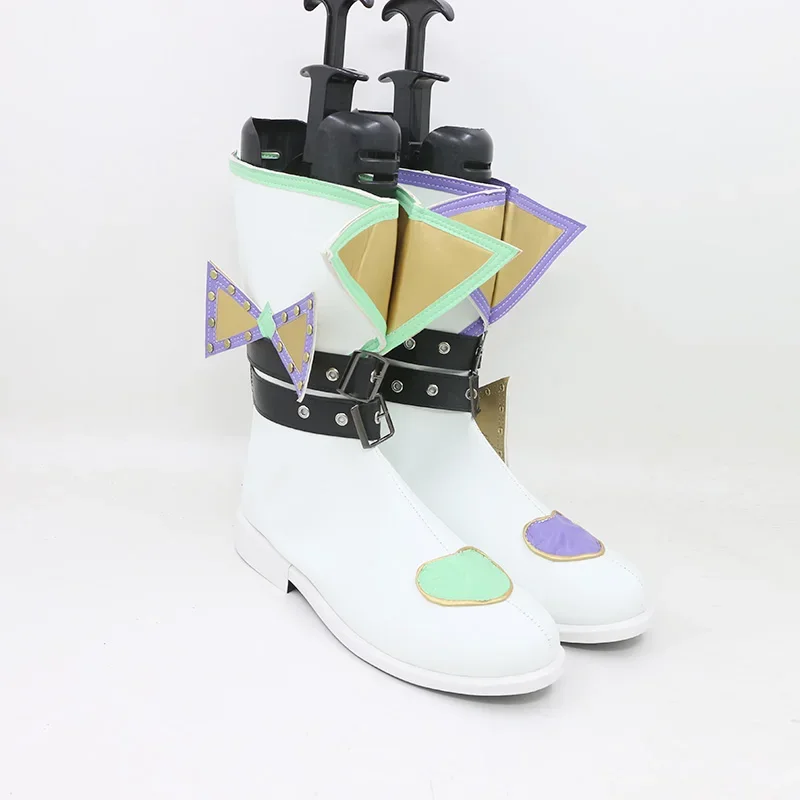 Anime Pripara Todo Sion Cosplay Shoes PU Leather Shoes Halloween Carnival Boots Cosplay Prop Custom Made