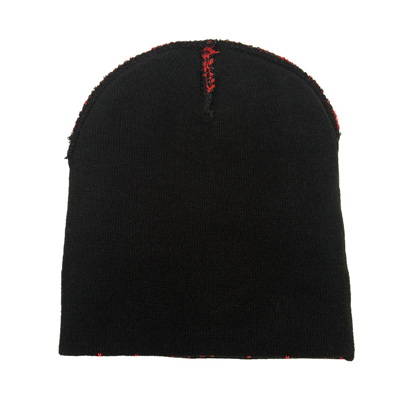 Gorros bordados de araña de dibujos animados para hombre, gorro de punto cálido, gorros de lana suave, regalos para niños, otoño, invierno, nuevo