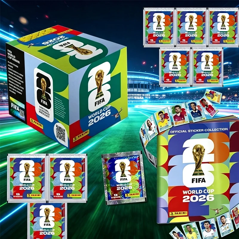 en-stock-nuevo-paquete-de-pegatinas-panini-world-cup-2026-tarjetas-de-futbol-panini-coleccion-de-recuerdos-de-futbol-tarjetas-de-futbol-panini-regalos