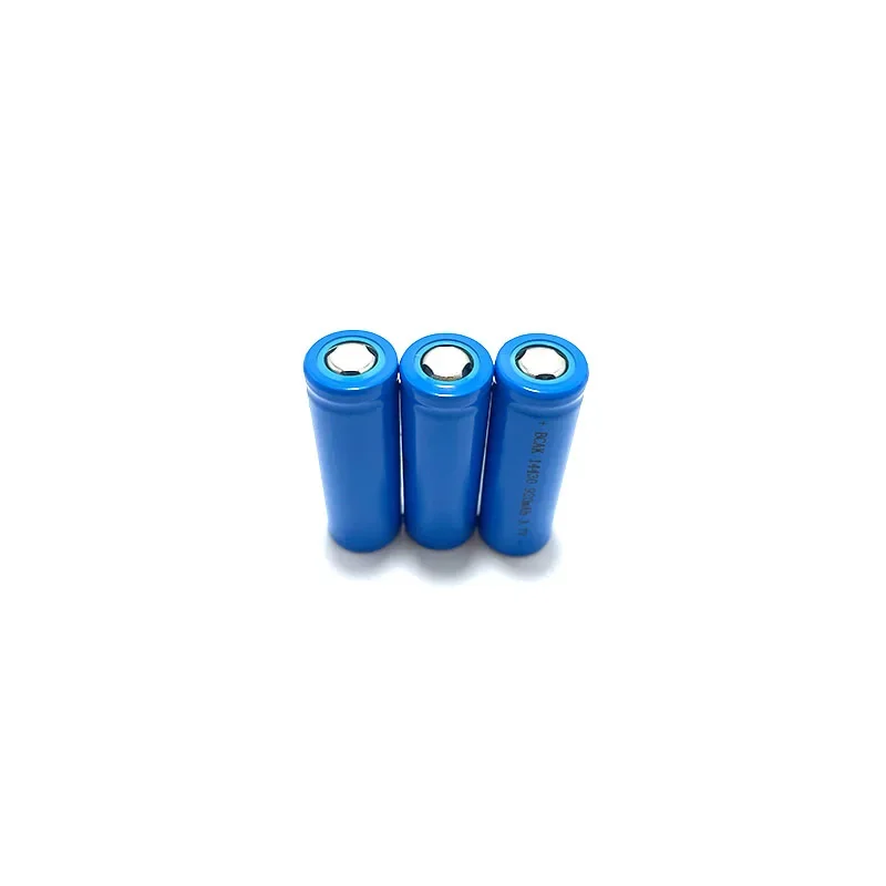 Brand New 3.7V Shaver Battery 14430 Lithium Battery 5C Discharge Suitable for Shavers, Electric Toothbrushes, Bright Flashlights