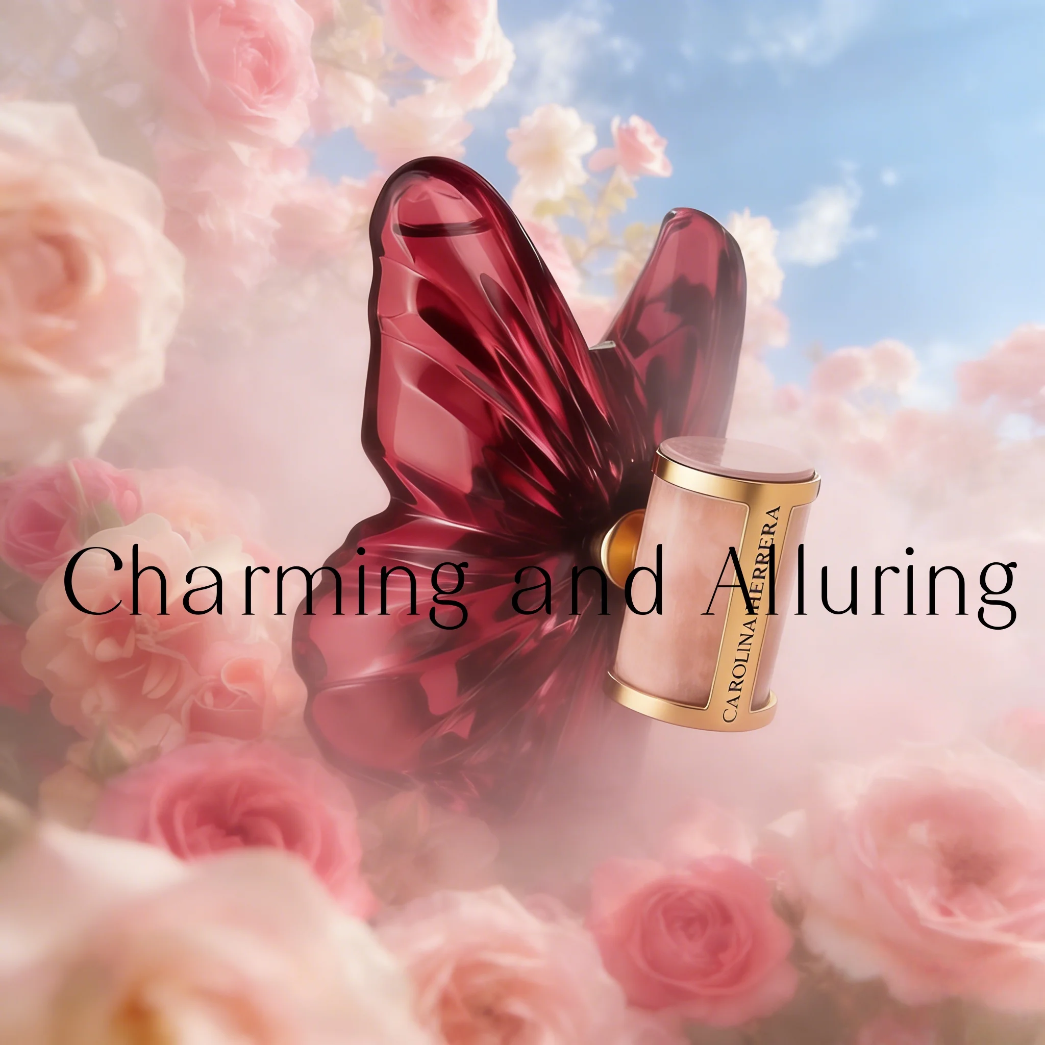 

Luxury Women's Eau De Parfum, Butterfly Arabian Perfume, Exotic Fruity Floral Scent, Long Lasting