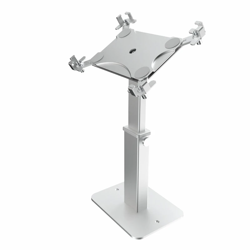 

Tablet PC bracket, desktop lifting, folding adjustment, rotating metal frame base, cashier with lock, anti-theft multi-function