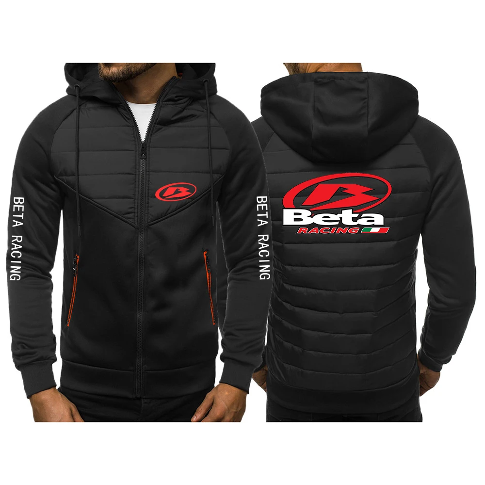 2022 Beta Racing Motocross Motorcycle Men's New Zipper Hoodies Fashion Casual Hoodey Sportswear Cardigan Jackets Sweatshirt Coat