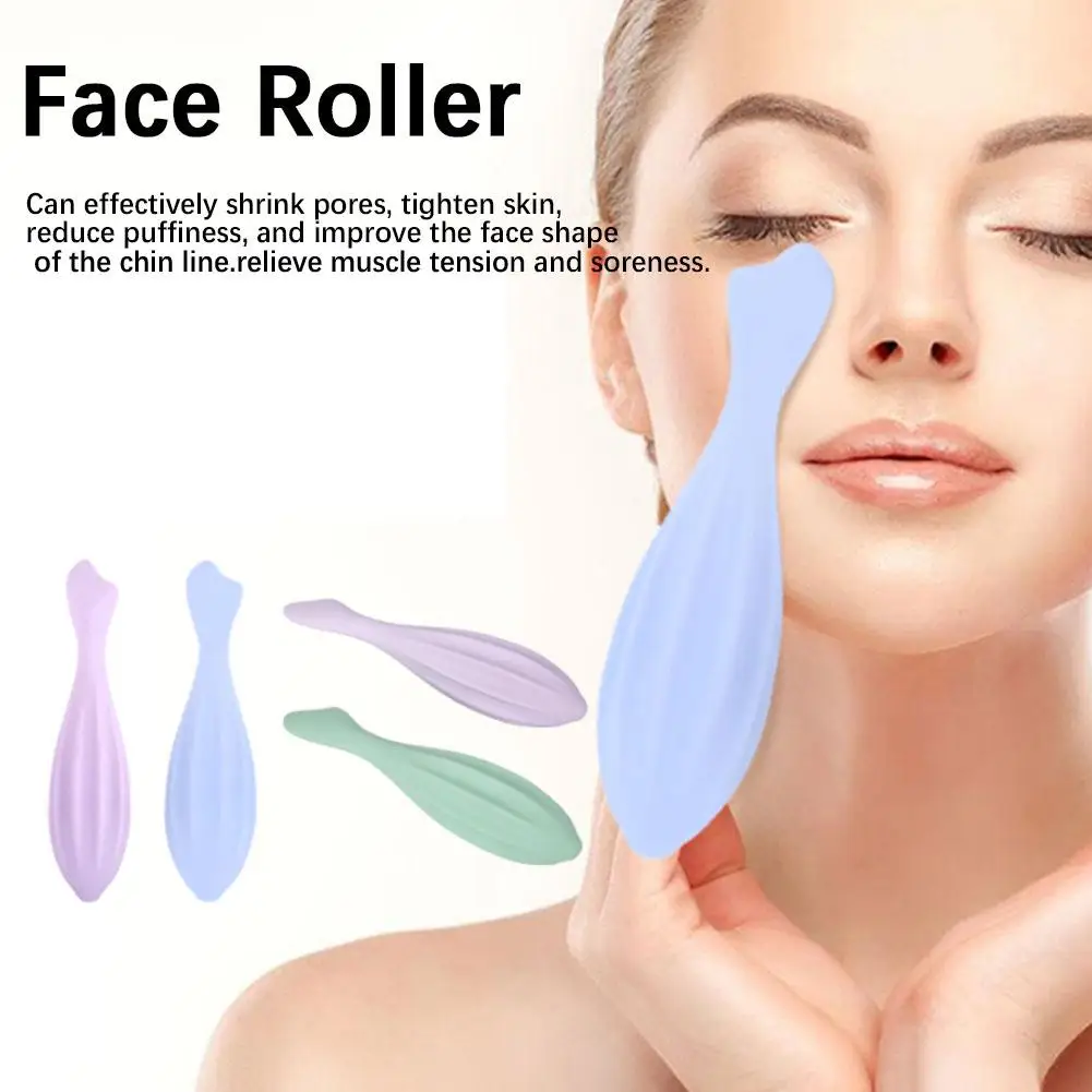 Alwafore Face Roller Silikon Gesichts massage gerät für Gesicht Körper Gesichtshaut Lifting Falten entfernen Beauty Spa Care Tools f3b6