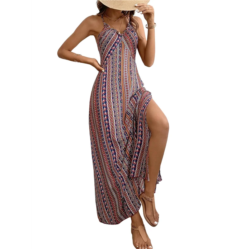 

ASDS-Womens Spaghetti Strap Dress Summer Dresses Beach Cover Ups Casual Sundresses