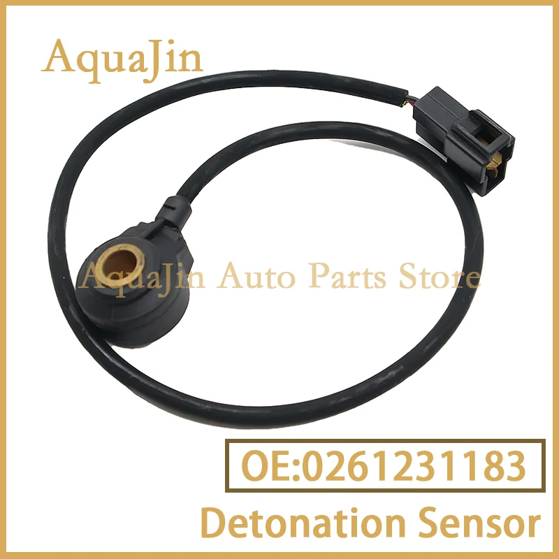 Capteur de détonation de choc 0261231183, pour Ford F-250 F-350 Fusion Escape Expedition Super Duty Truck Mustang 2005 ~ 2012 2008 2010 OE