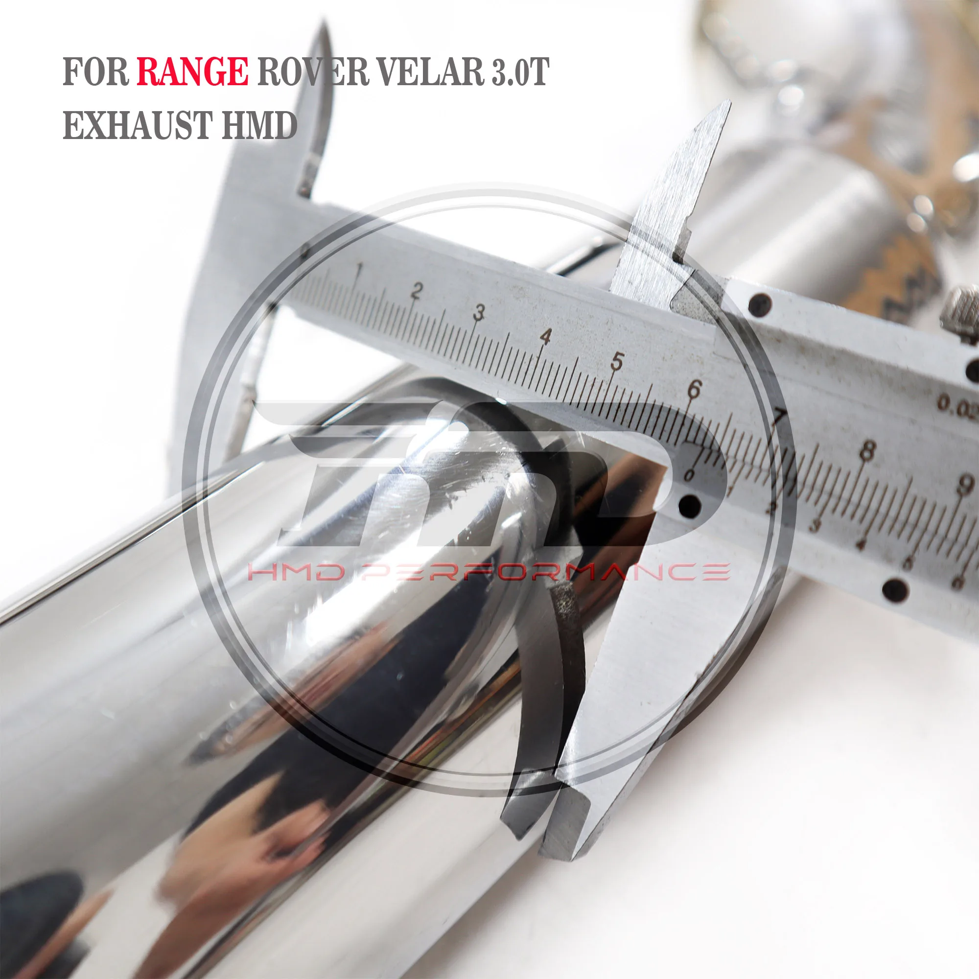 أنبوب العادم النازل لنظام العادم من الفولاذ المقاوم للصدأ HMD مناسب لسيارة Land Rover Starpulse الإلكترونية المعدلة