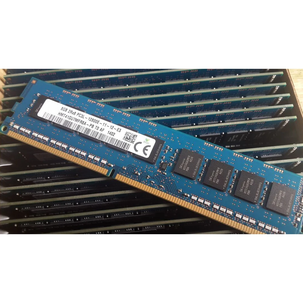 

1 Pcs For IBM X3100 X3200 X3250 M3 M4 M5 Server Memory 8GB 8G DDR3L 1600 2RX8 UDIMM ECC RAM
