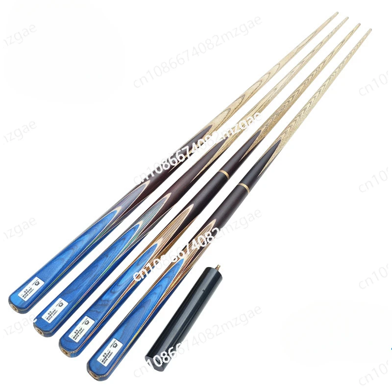 Double Section Member Rod Chinese Eight Ball Ash Wood Small Head Rod Black Eight Billiards Rod 10mm