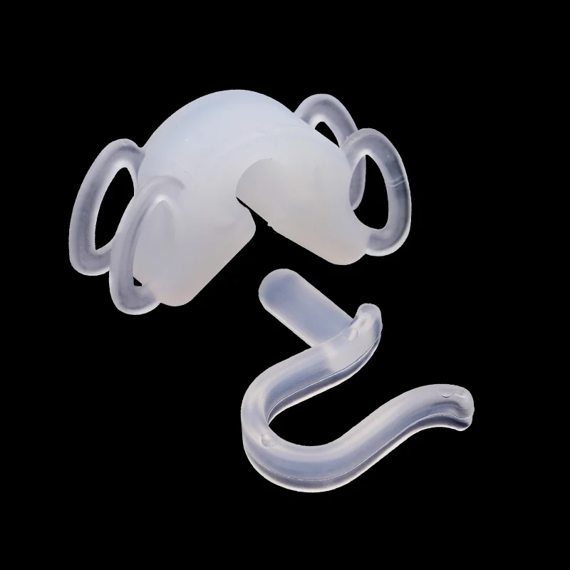 Dental Silicone Mouth Props with Tongue Guard Bite Blocks Mouth Opener Occlusal Pad Intraoral Support Device Dentistry Material view 2