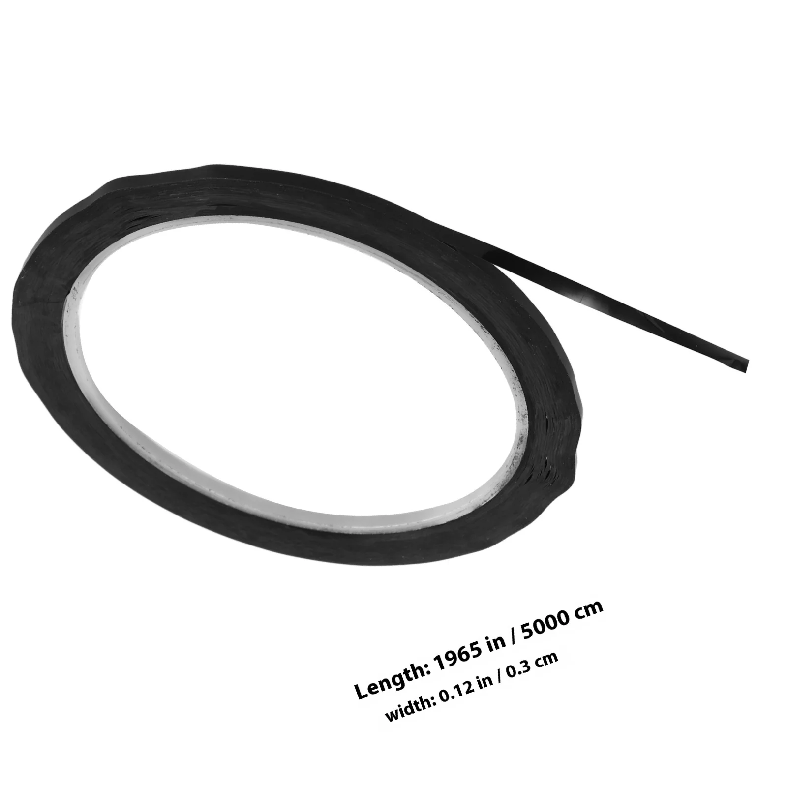 10 قطعة الحيوانات الأليفة السوداء رقيقة شريطية الشريط الجاف محو مجلس الشريط ل السبورة لاصق الرسم البياني شبكة بمناسبة السيارات مقلمة #4