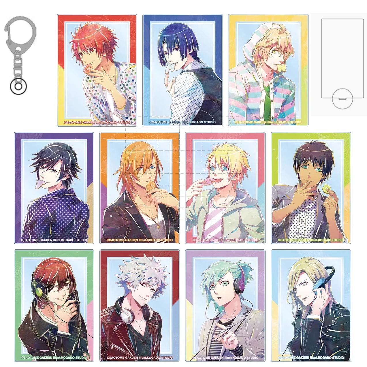 Игра Ichinose Tokiya Hijirikawa Masato Ittoki Otoya Shinomiya Natsuki, акриловая фигурка-подставка, кукла, аниме-брелок, игрушка для косплея в подарок