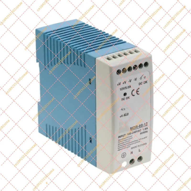 MDR-60 60W Din Rail Switching Power Supply AC To DC Single Output 5V 12V 24V 36V 48V Industrial Power Adapter