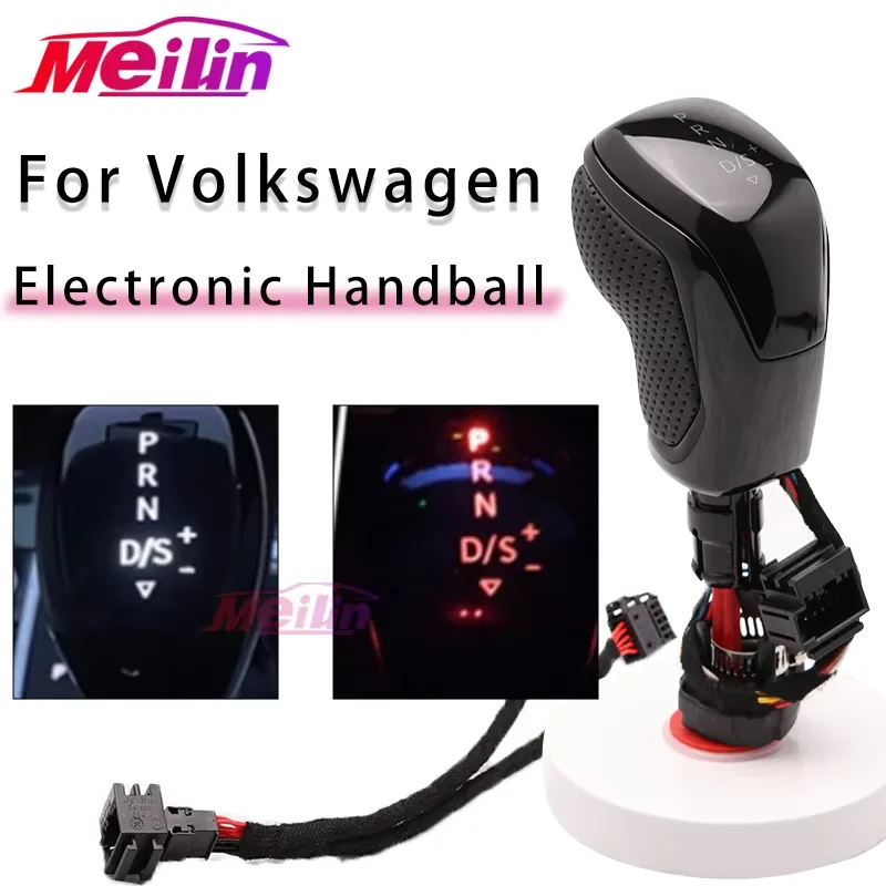 

LED lights DSG synchronous electronic display shift knob shift lever Passat B7 B8 Golf 6/7 Tiguan