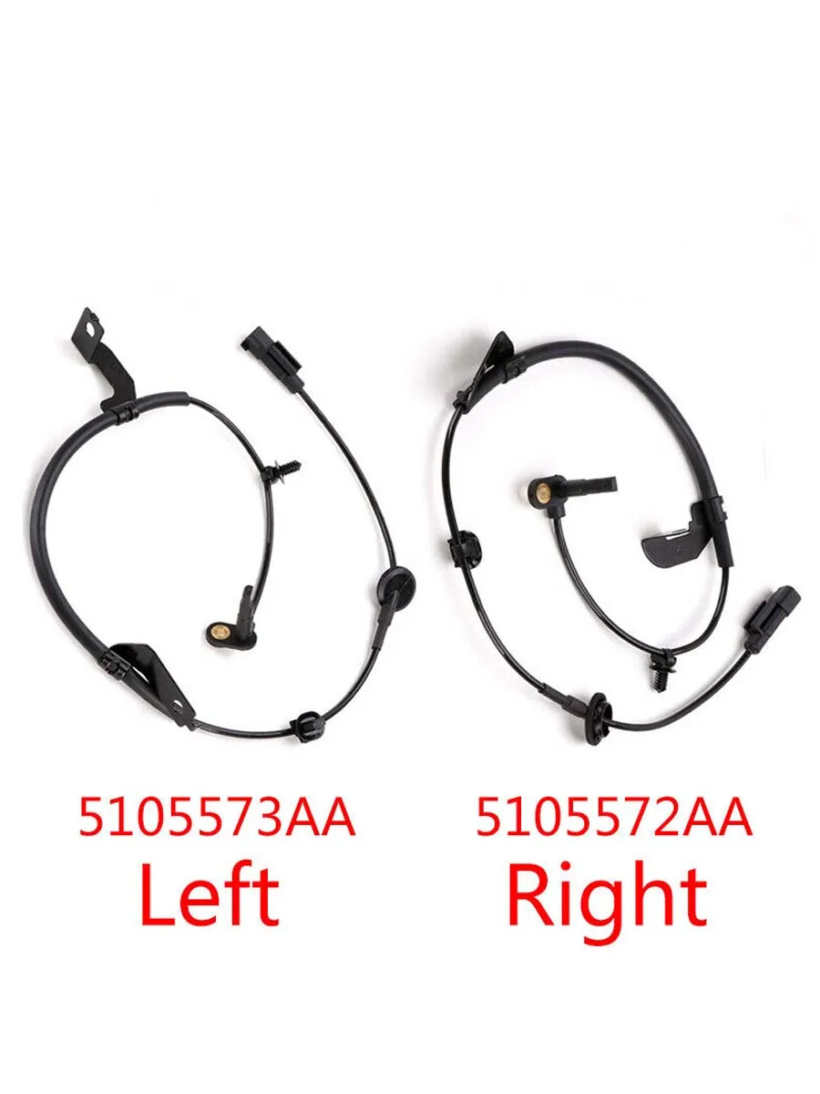 Left Right Front ABS Wheel Speed Sensor For Jeep Compass Patriot Dodge Caliber 5105573AA 5105572AA  ABS58 ABS57 AB2043 AB2042