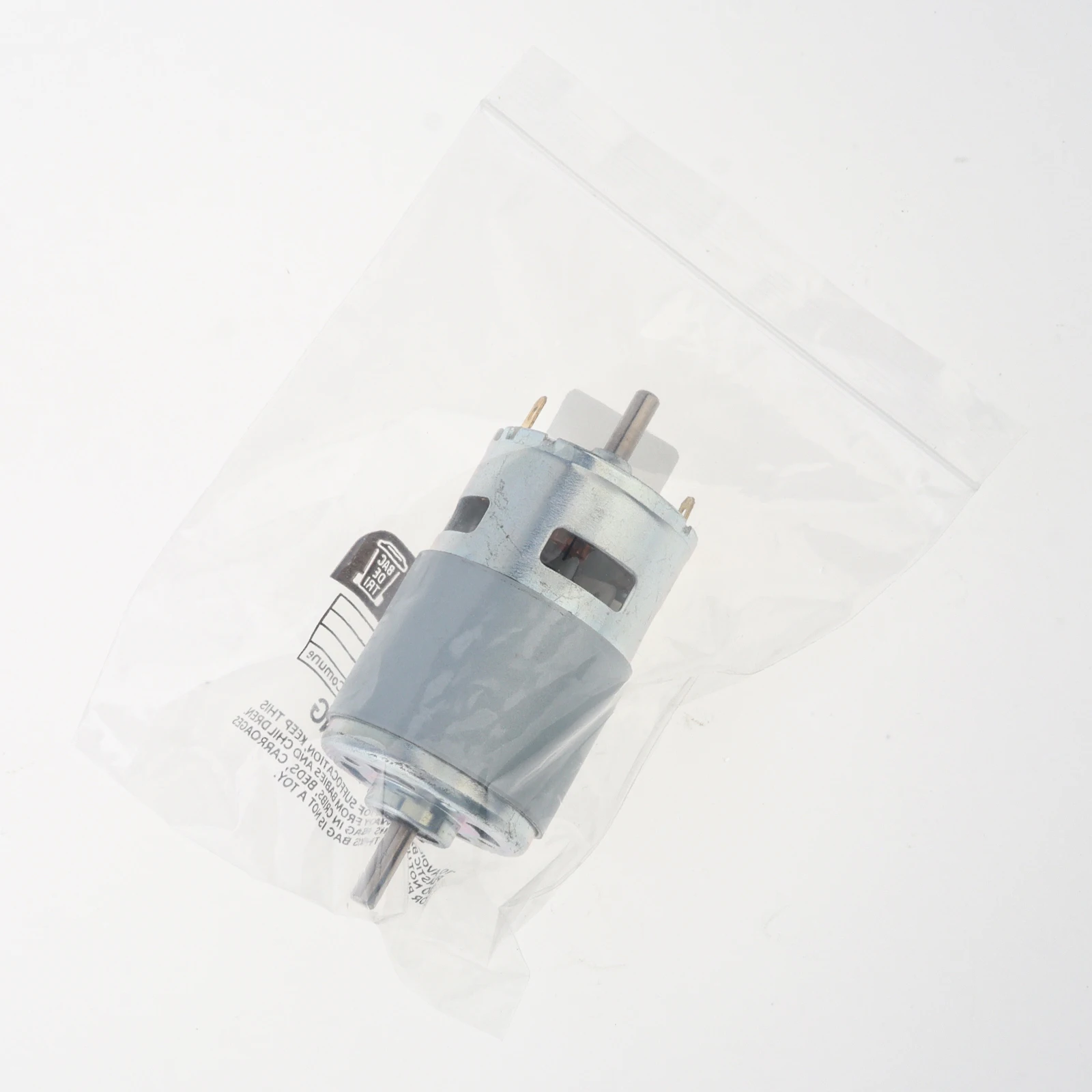 RS775 DC Motor Double Output Shaft 12V 24V 4000 8000 RPM RS 775 DC Motor For DIY Power Tools with Double Ball Bearing