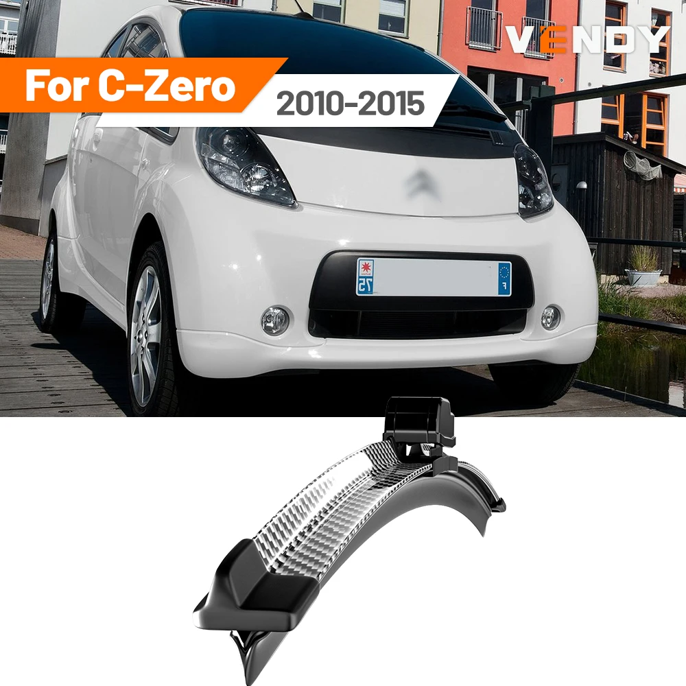 Für Citroen C-Zero 2010-2015 2011 2012 2013 2014 1 Stück Frontscheibenwischerblätter Scheibenwischer aus Kohlefaser und Schwarz