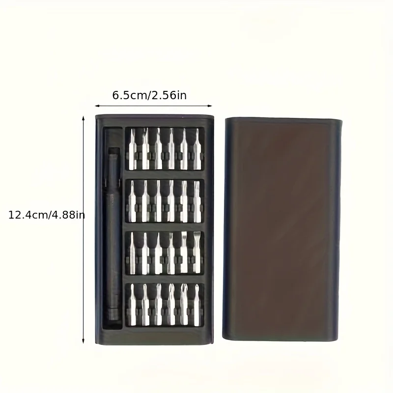 25-in-1 Magnetic Precision Screwdriver Set – Flathead & Phillips, Repair Phones, PCs, Glasses, Watches, Electronics - view 4