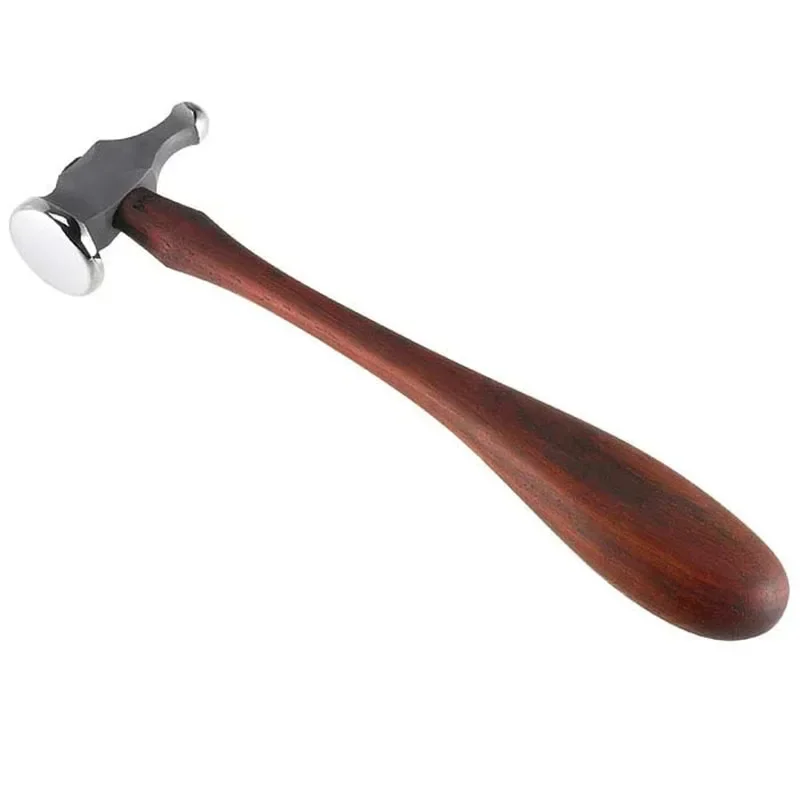 Medium 31mm Domed Face Ball Pein Jewelers Metalsmith Tool for Chasing Repousse Riveting Fretz HMR-20M Classic Chasing Hammer