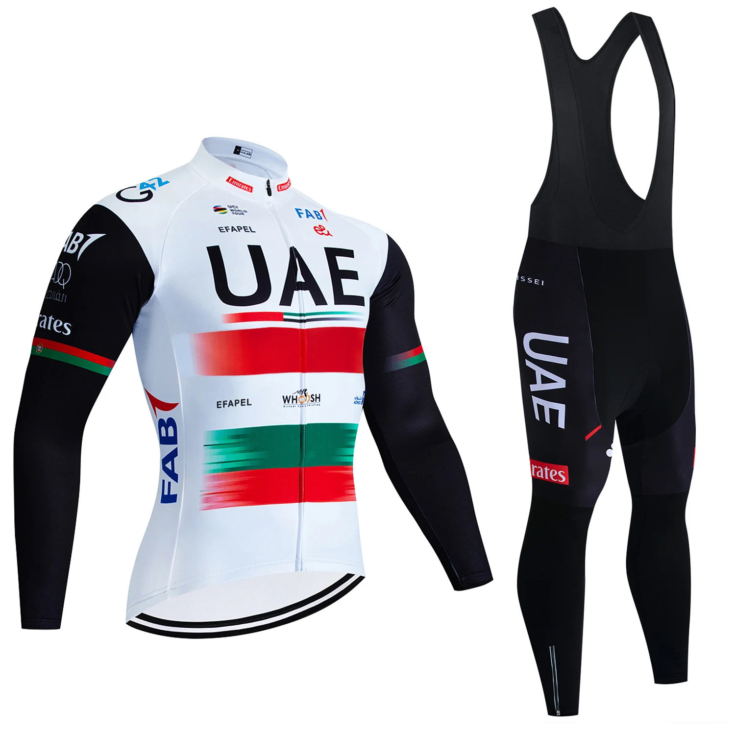 Winter Winter Portugal 2027 UAE Cycling Jersey Bibs Pants Ropa Ciclismo Men Women Thermal Fleece Bike Jacket Maillot Jersey Clothing - Aliexpress Deal