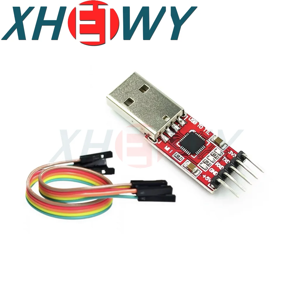 1PCS USB to serial module CP2102 CH9102 module USB to TTL STC downloader UART