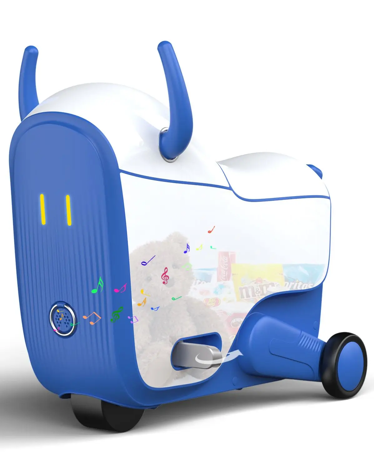 GNU Electric Kids Scooter Luggage Kids Ride Electric Smart Luggage