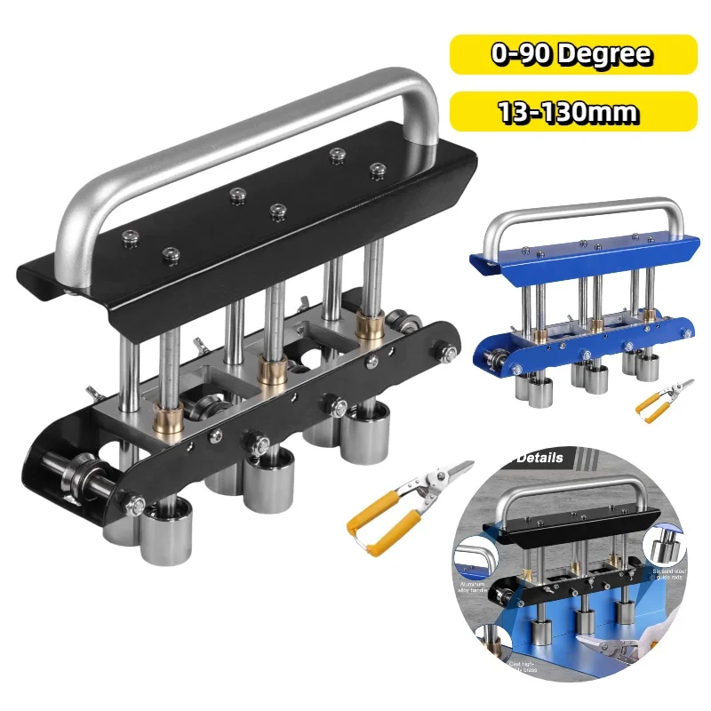 

Трехпозиционный станок для гибки металлических бусин 0-90° ° Угломер с ручкой из алюминиевого сплава для гибки труб диаметром 1/2–5 дюймов (13–130 мм)