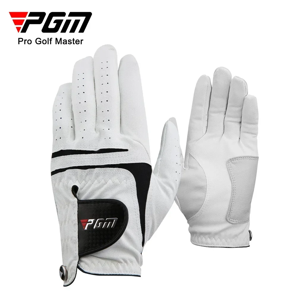 PGM Sheepskin Golf Gloves Men's Sports Gloves Breathable and Non slip Single 1pcs