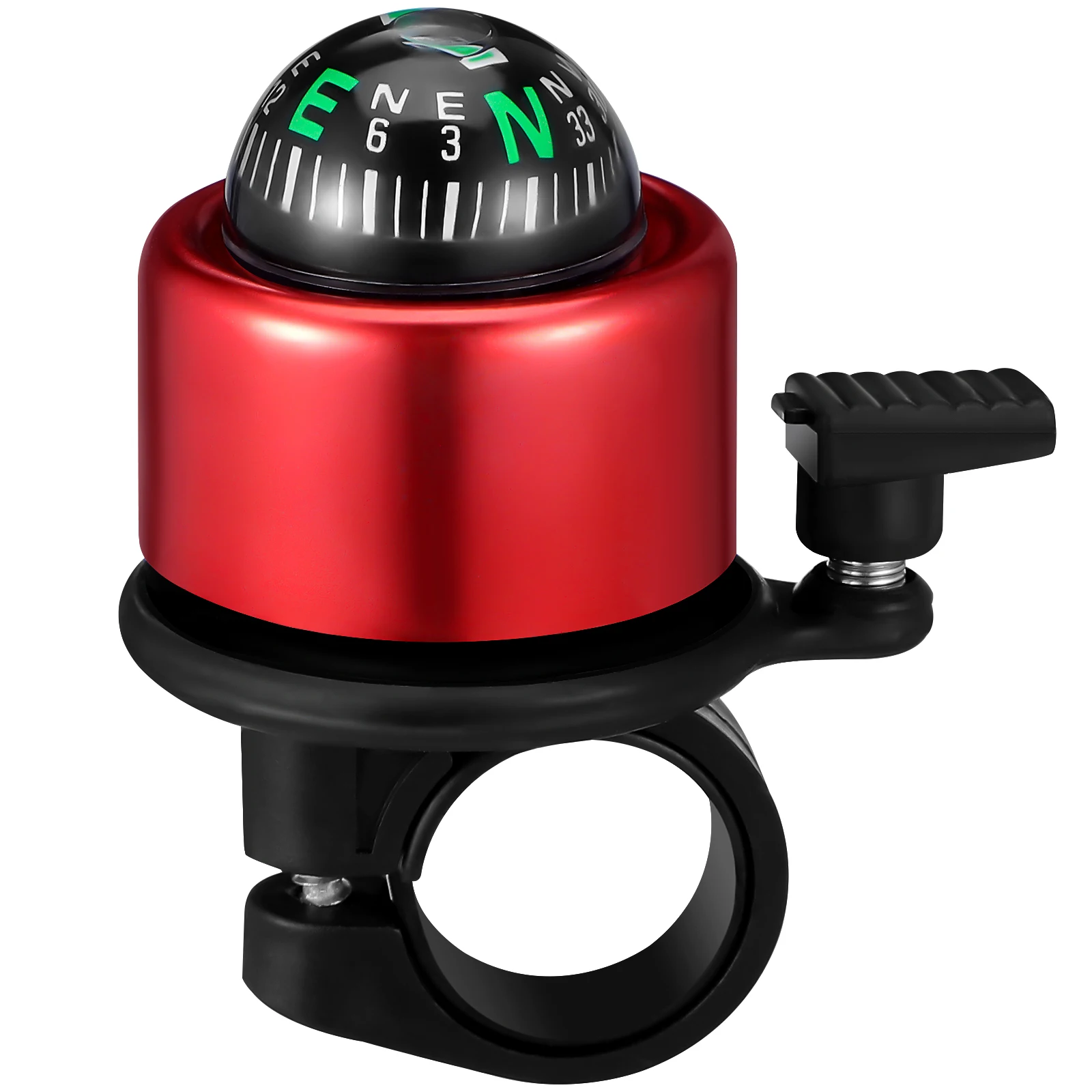 

Bicycle Bell Mountain Bike Bell Mountain Bike Compass Warning Red Rainproof Outdoor Practical Easy Installation
