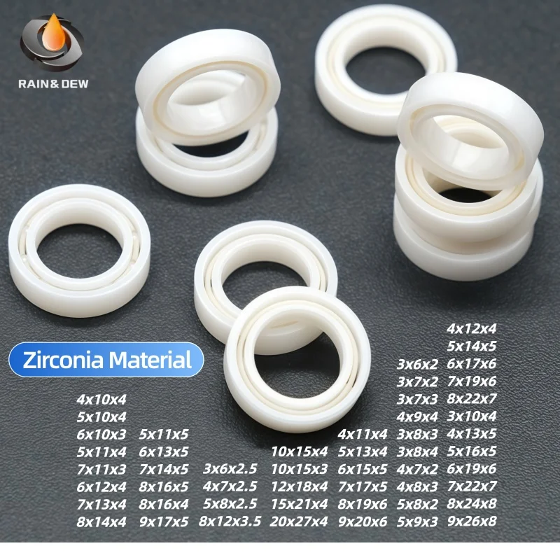 1Pcs MR85W2CE 5x8x2mm Full Ceramic Bearing ABEC-9 MR63 MR74 MR84 MR95 MR104CE 604CE 605CE 605CE 623CE 624CE 6700CE 6800CE 6900CE