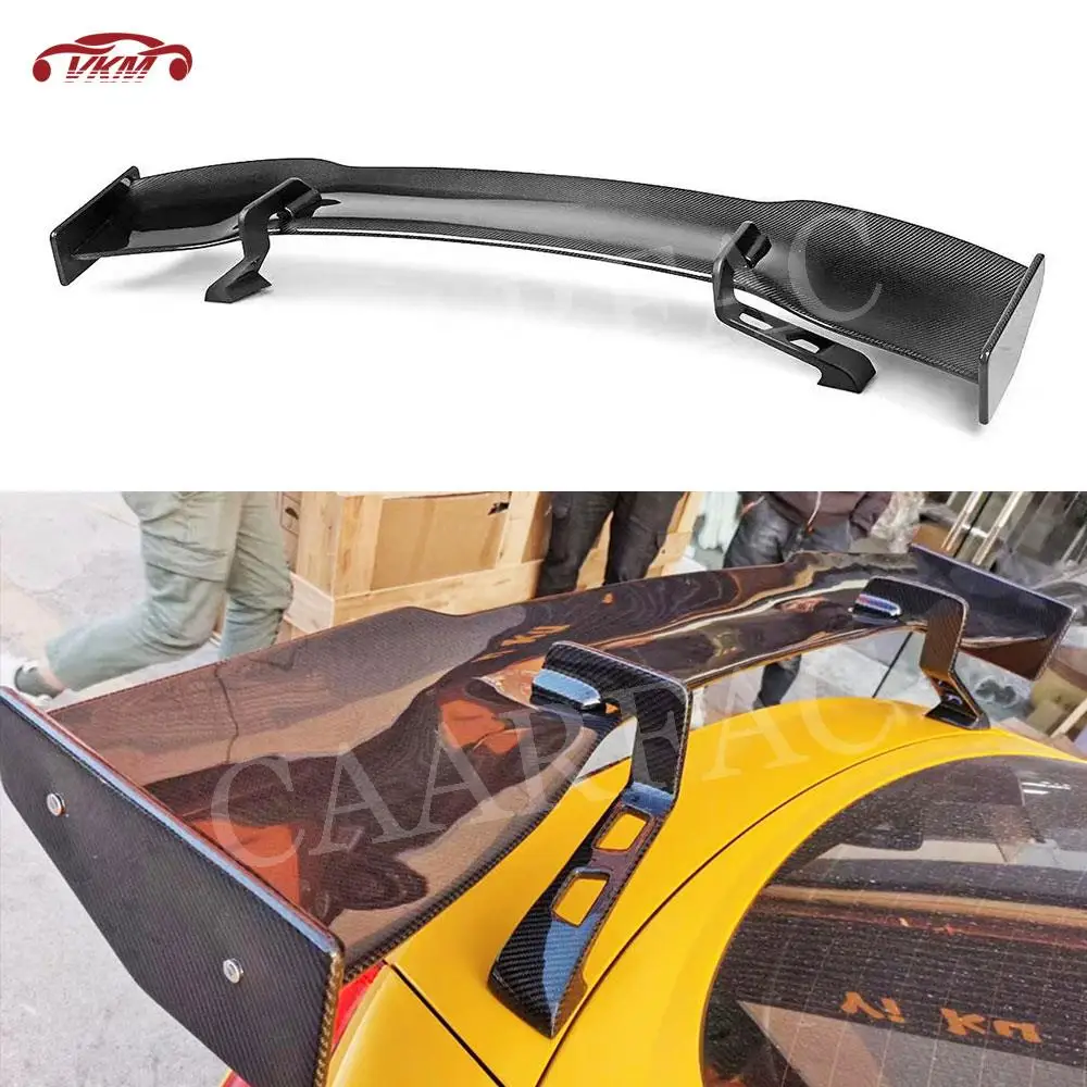 

Carbon Fiber/FRP Unpainted Black Rear Trunk Boot Spoiler Lip Wings Car Accessorise for Audi TT RS R8 A3 A4 A5 A6 A7