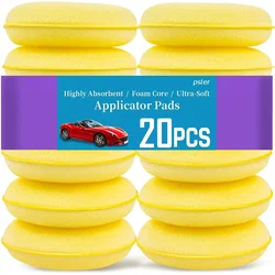 Auto Ronde Hoge Dichtheid Waxing Polish Sponzen Foam Applicator Pads Uitharding En Polijsten Sponzen Auto Cleaning Tools Accessoires