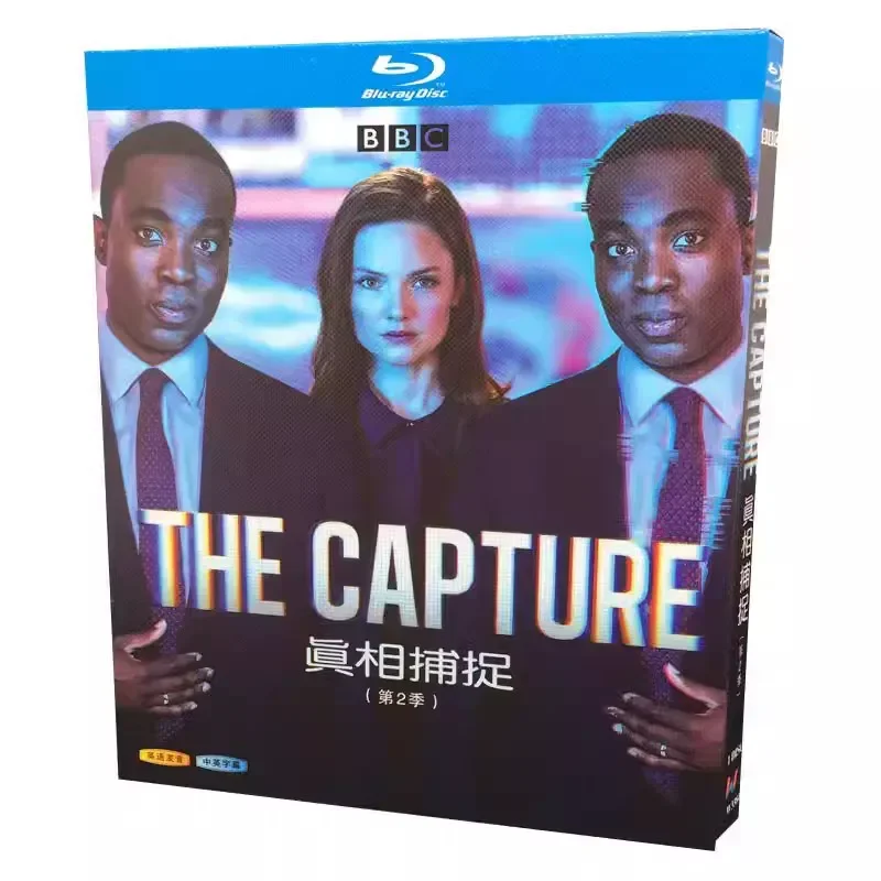 

D Blu-ray High Definition American Drama The Capture Seasons 1–2 3-Disc Box Set