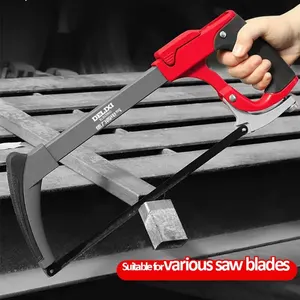 Delixi-Framemill Echara, zwei Serra, Serrot für Metall, Holz, Baum, PVC, Fleisch, scharfen Schneider, 45 °, 90 ° 12 Hauptverkaufskürzung Fleisch Electo Serra - №2