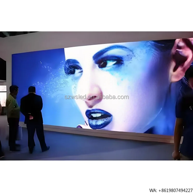 Indoor LED Panel Screen Display P1.25 P1.3 Fixed Advertising Screen for Meeting Rooms & Exhibition Halls
