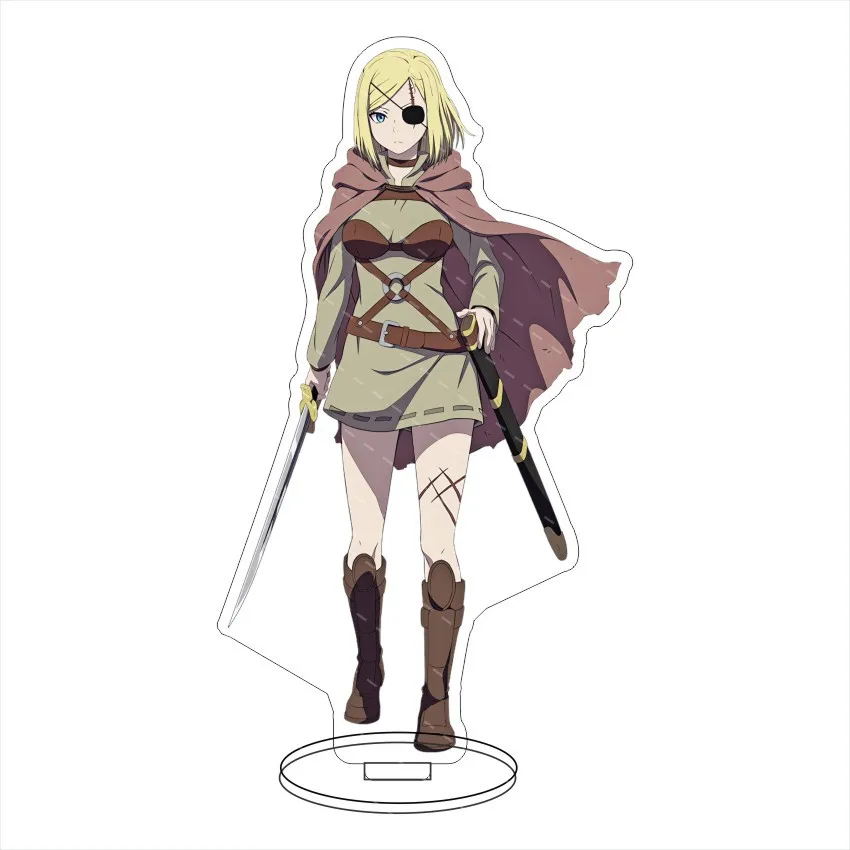 16CM Anime Figure Clevatess：The Demon King and the Baby, the Corpse Hero Luna Alicia Cos Acrylic Stand Ornaments Gifts
