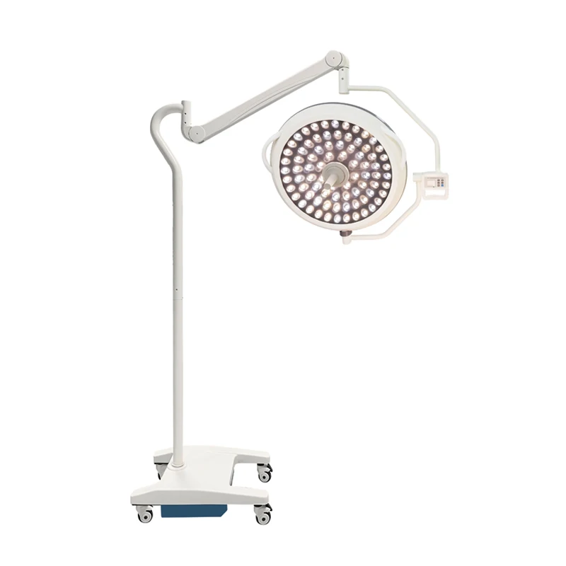 Shadowless Operating Room Light Surgical Lamp LED Adjustable Bracket Electric Portable Mobile Surgical Light
