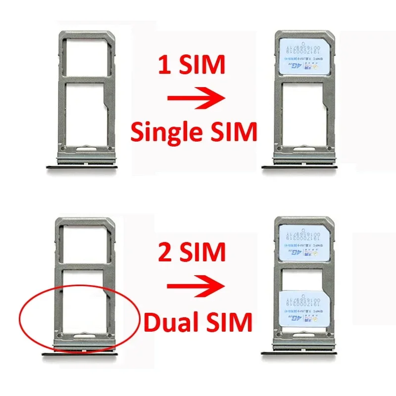 For Samsung Galaxy S7 Edge G935 G935F Phone Housing New SIM Card Adapter and Micro SD Card Tray Holder With SIM Eject Pin view 4