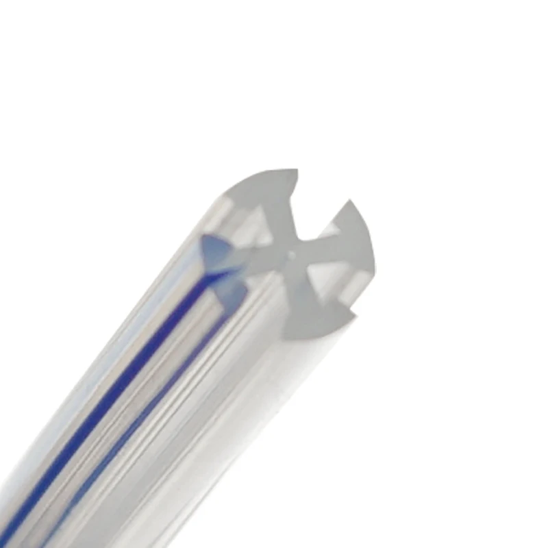 

Veterinary100% Medical Silicone Cross Drainage Tube Round Fluted Drains With Trocar Clinic Veterinary Accessories High Quality