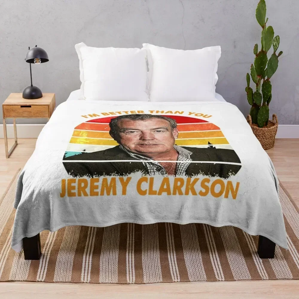 Richard Hammond Top Gear The Grand Tour Jeremy Clarkson Funny Men Fan Throw Blanket Decorative Sofa Giant Sofa Stuffeds Blankets