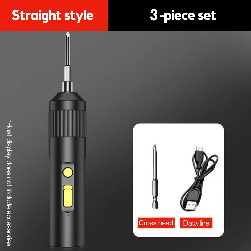 Portable Mini Electric Screwdriver Smart Cordless Automatic Screwdriver Multi-function Bits Portable Power Tools Set with Bits